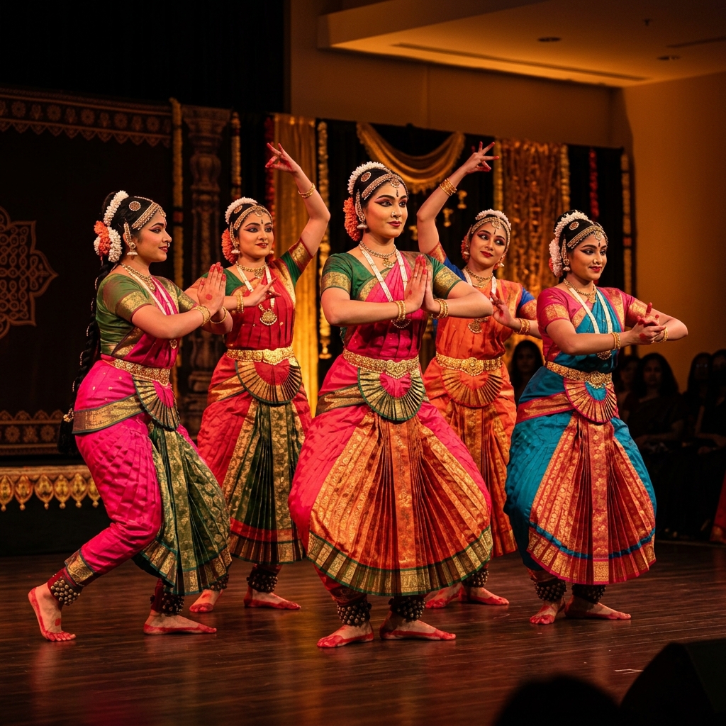 Bharatanatyam Stage Performance